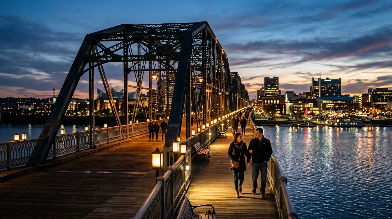 Big Four Bridge at Waterfront Park