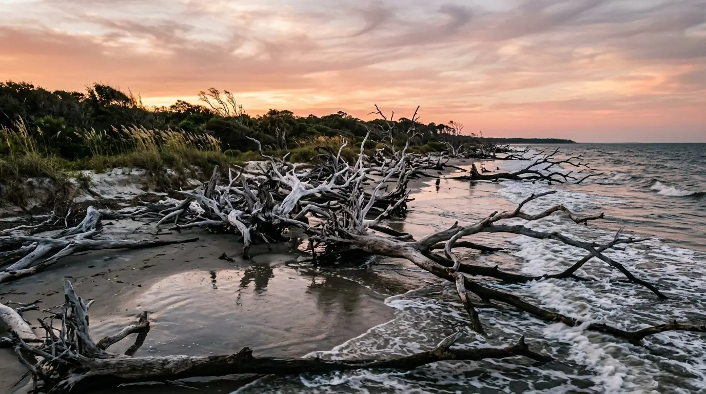 Boneyard Beach at Big Talbot Island